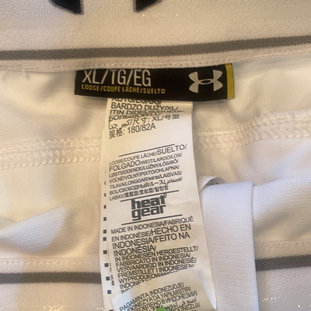 Under armor heat gear baseball pants size XL NWT White - Picture 6 of 8